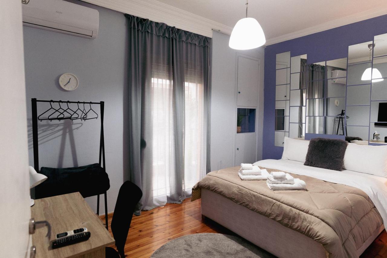 Charming 85Sqm Apartment With Panoramic City-Views Thessaloniki Exterior photo