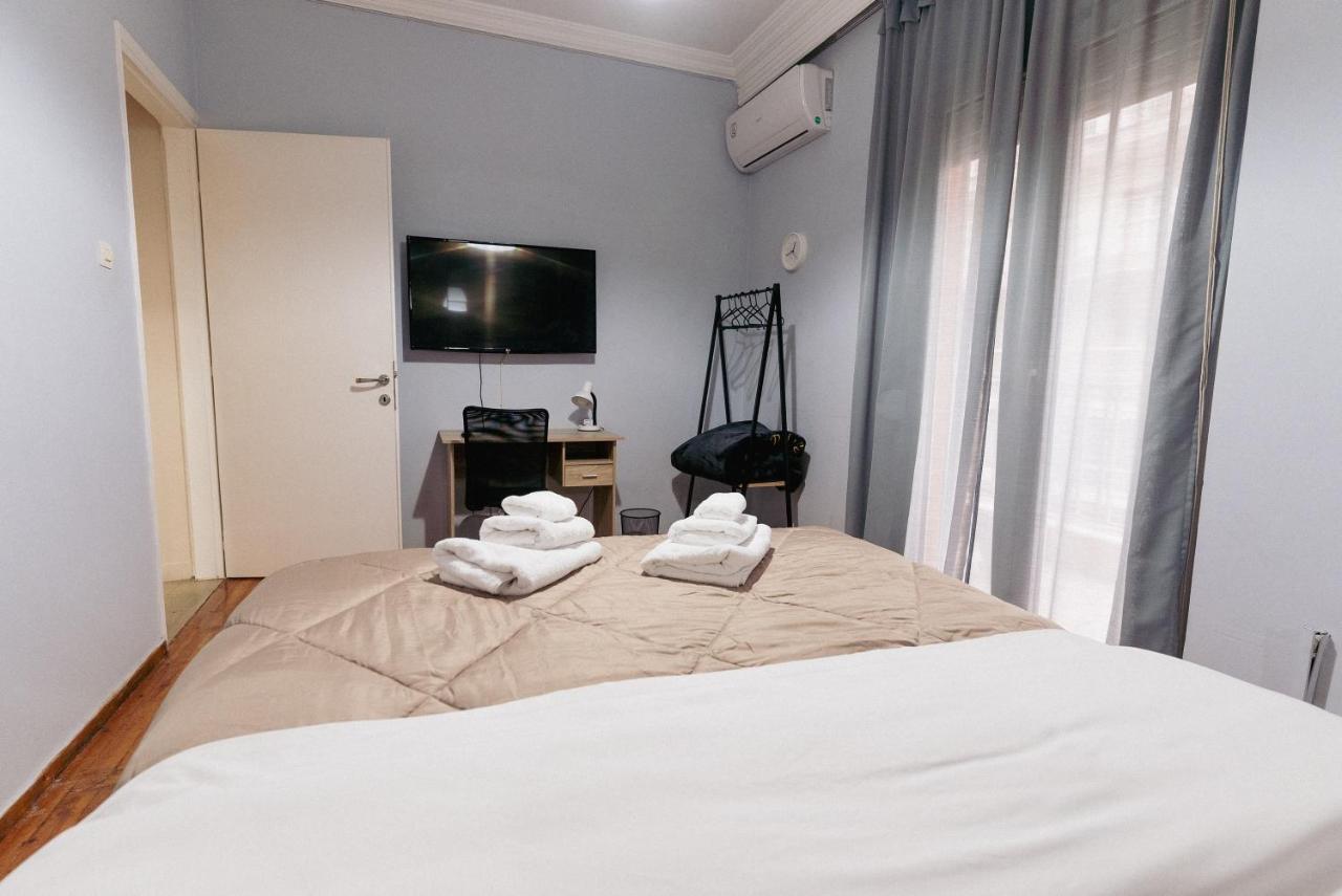 Charming 85Sqm Apartment With Panoramic City-Views Thessaloniki Exterior photo